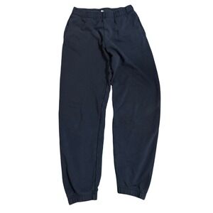 TNA Navy Blue Jogger Sweatpants Womens Size Small Cozy Minimal Athleisure